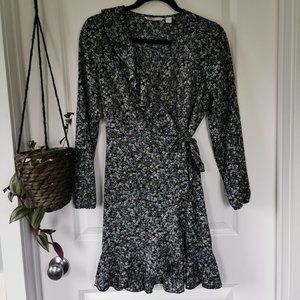 Floral Wrap Dress
